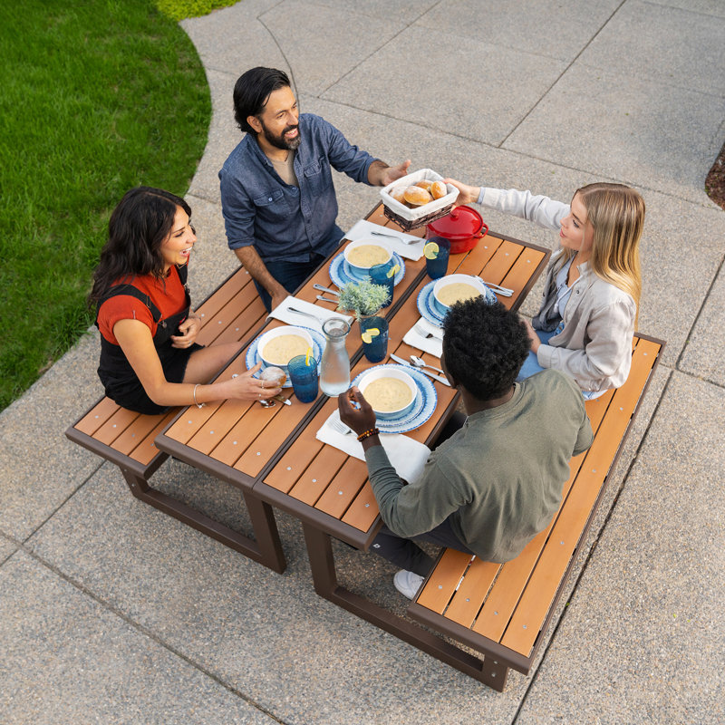 Lifetime Outdoor Furnitures Convertible Bench
