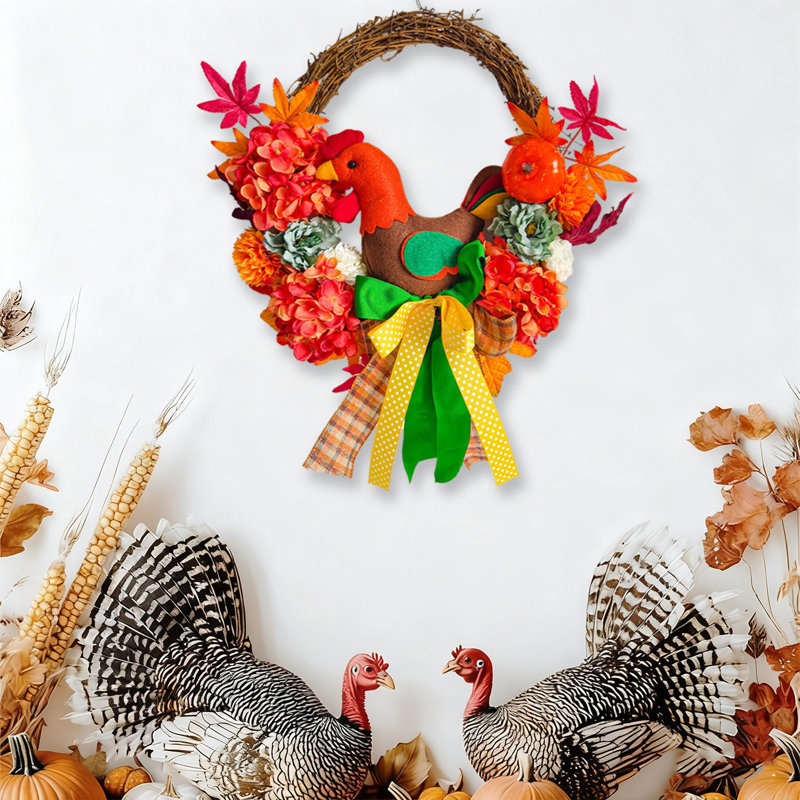 Couronne de fleurs de poupée de poulet 2PCS, 2