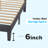 Bed Frame With Boucle Upholstered Headboard, Platform Bed-1607906994