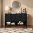 Rivelle Modern Storage Sideboard with 4 Doors and Adjustable Shelves-120347438