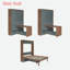 Lit escamotable avec bureau pliable Murphy-1377597271