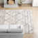 Tapis gris / ivoire Western