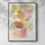 Warm Petals II, reproduction encadrée - bois massif-1808207918