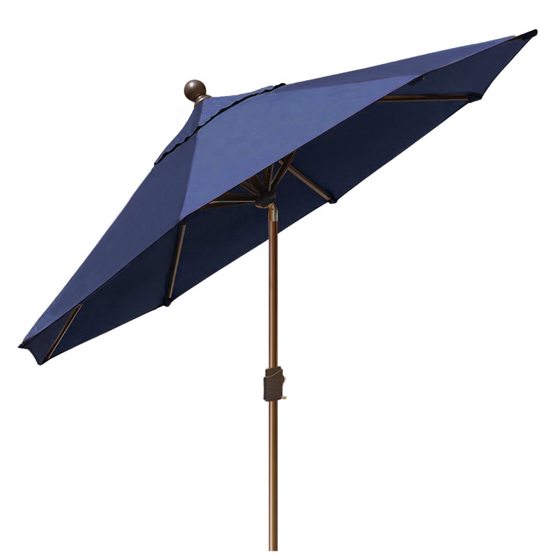 Parasol de marché 9 pi Kaibab, Bleu marine