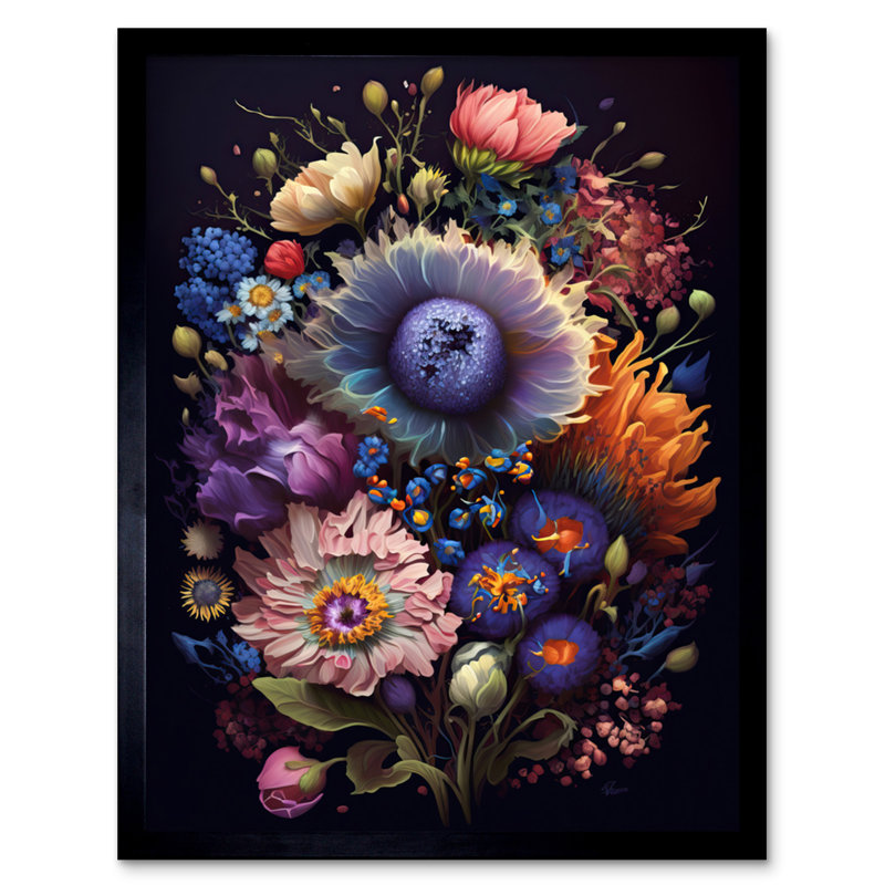 Ganzi Single Picture Frame Print