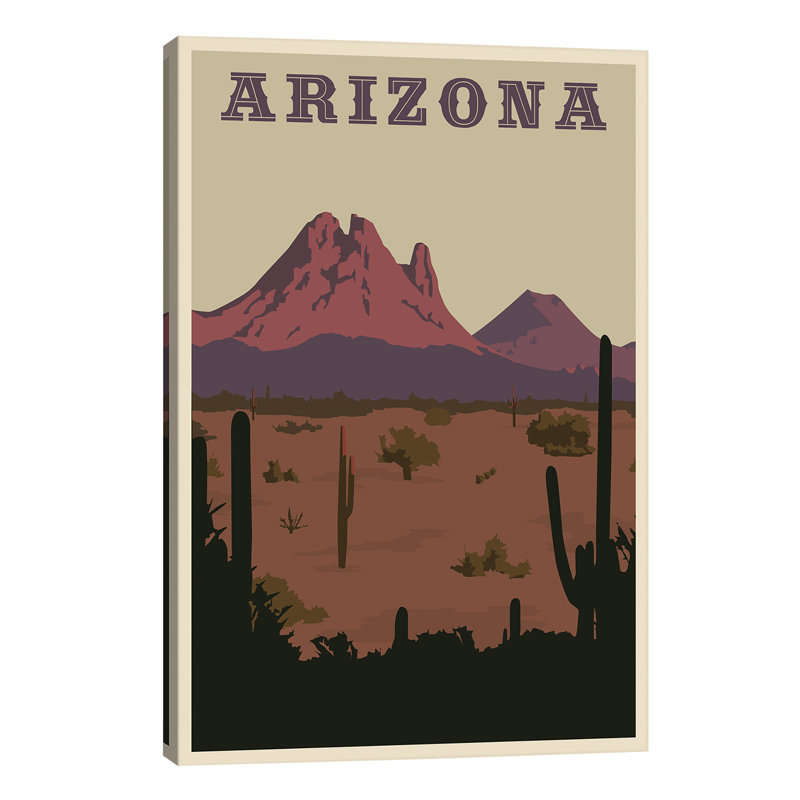 Arizona - Print on Canvas, 152.5 cm H x 101.5 cm W x 3.175 cm D, No Frame