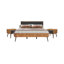 Armendariz Solid Wood Piece Bedroom Set-276939507