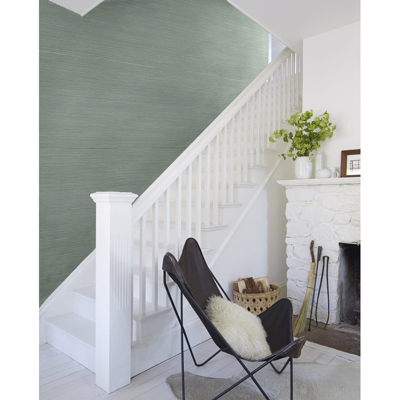 Haruki Sisal Wallpaper, Sage