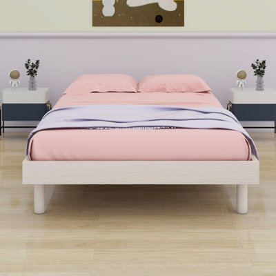 Modern Design Floating Platform Bed Frame