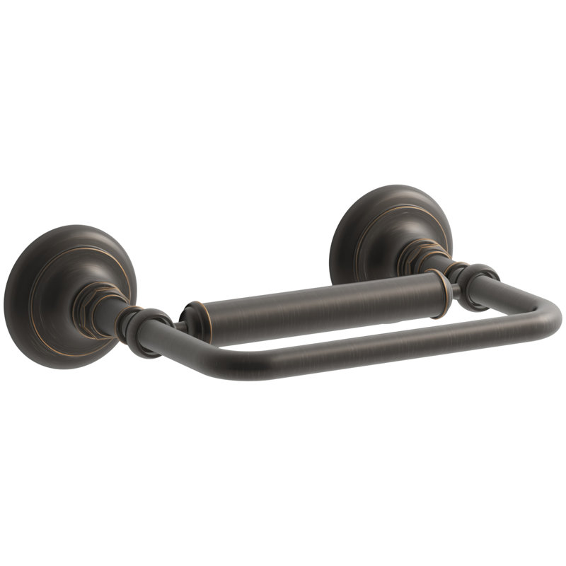 Artifacts Pivoting Toilet Tissue Holder, Bronze huilé