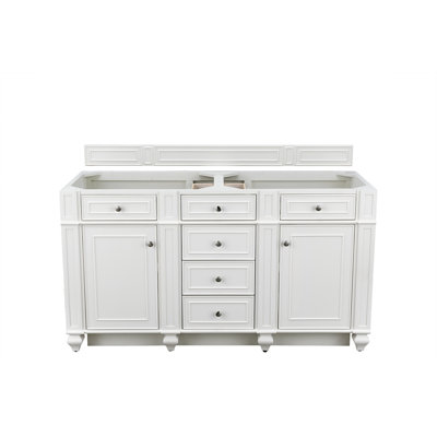 Bristol 60'' W Double Bathroom Vanity Base