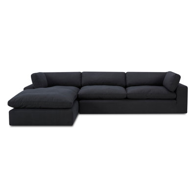 Asher 2-Piece Upholstered Chaise Sectional