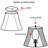 10'' H Linen Drum Lamp Shade