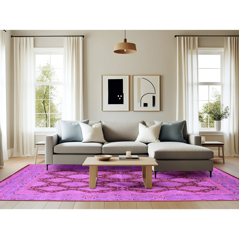 Oriental Indoor Rug, Rectangle 6' x 9'