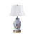 Kennlee 23.7" Ceramic Dimmable Table Lamp With USB Ports & Type C