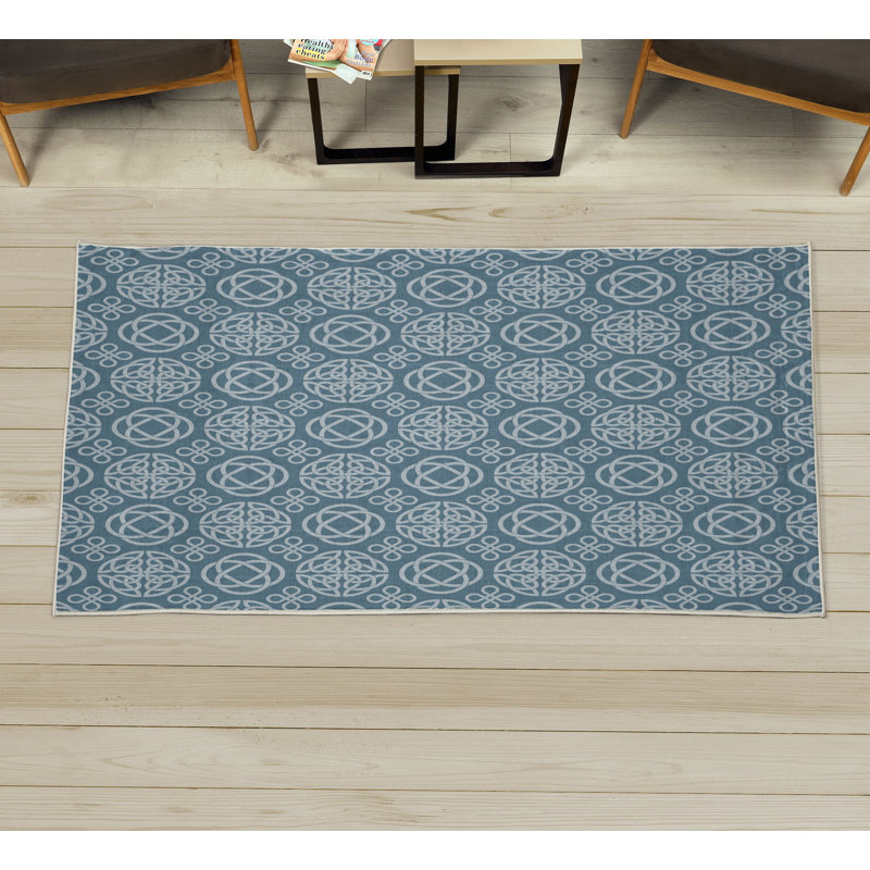 Tapis décoratif en fibres à haute densité Celtic, Tapis de couloir 2 pi x 5 pi
