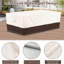 Housse pour table d'extérieur rectangulaire imperméable à l'eau