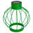 6.5" Outdoor Hanging LED Solar Lantern with Handle-64058584