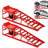 2-Pack Hydraulic Car Ramps: Heavy-Duty Vehicle Ramps With 5T / 10000Lbs Jack Load Capacity, Portable Design For Effortless Oil Changes And Car Lifts