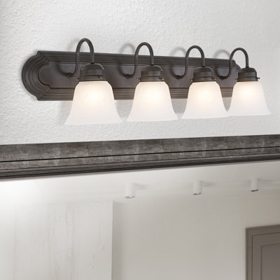 Éclairage pour salle de bain 4 lumières