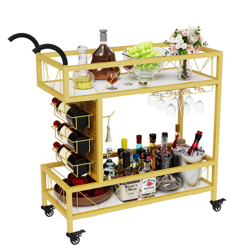 Metal Bar Cart