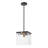 1 - Light Clear Shade Square Glass Pendant Light