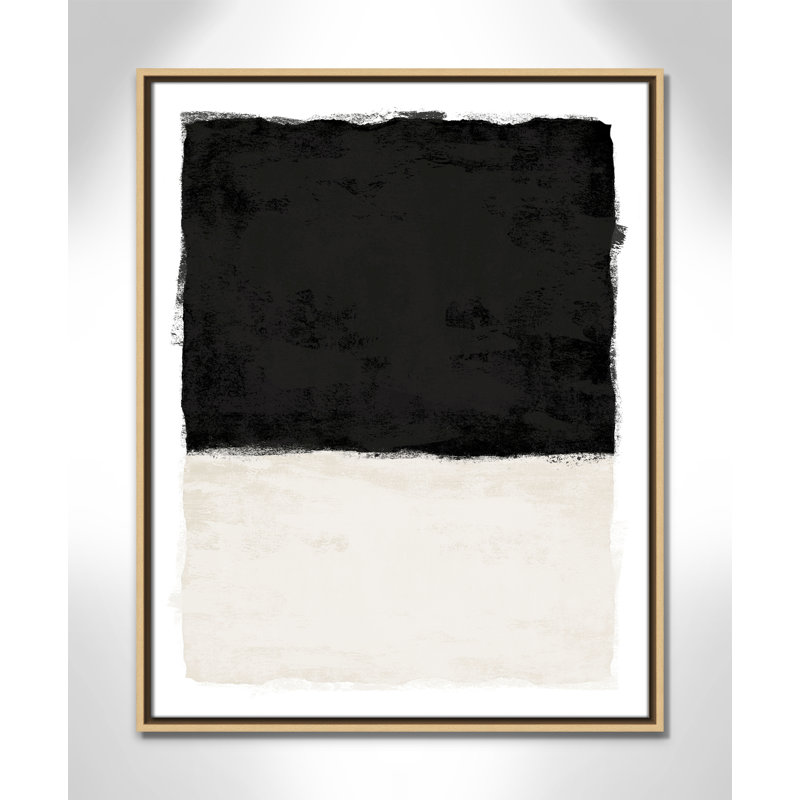 «Midnight I Print» par Natalie Carpentieri, 23.5' W x 29.5' H, Natural Floater