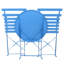 Eztli 2 - Person Patio Dining Set with Round Table , Cushions Included-1908066139