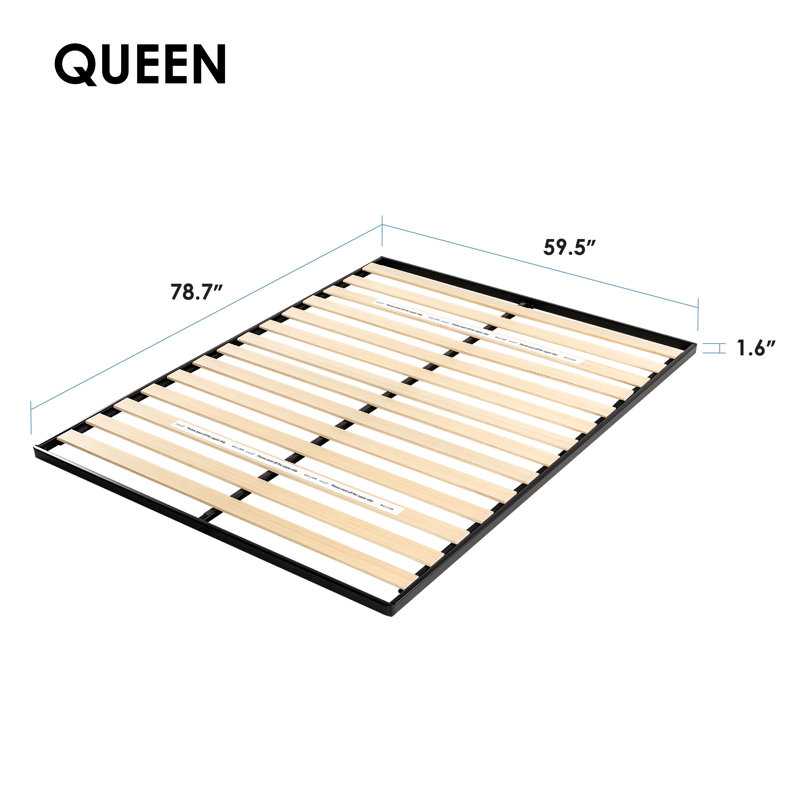 Planche de sommier en métal 1,6 po, Grand