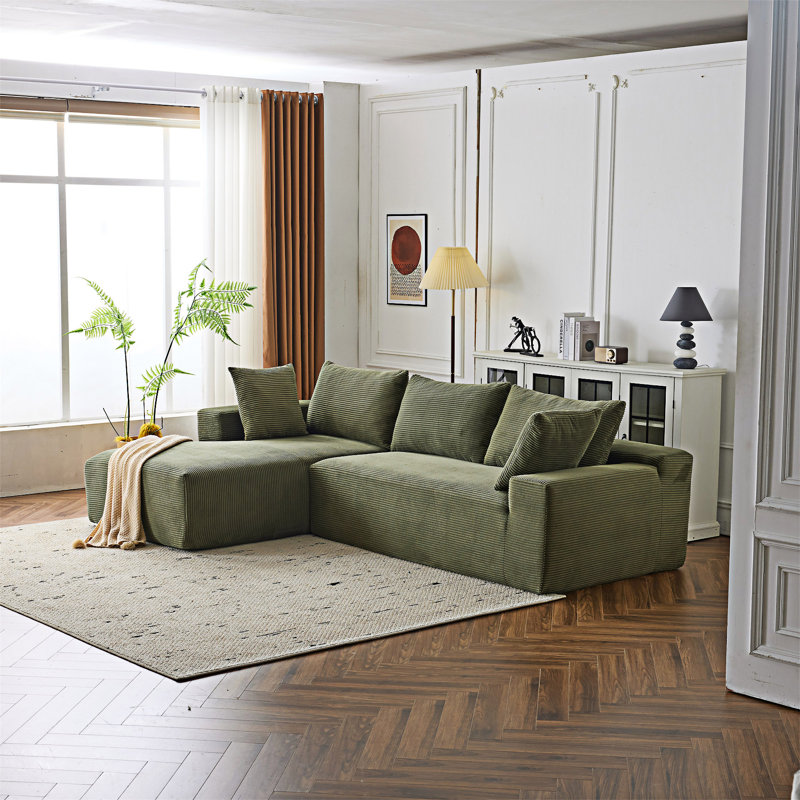 Modular Upholstered Sectional Sofa