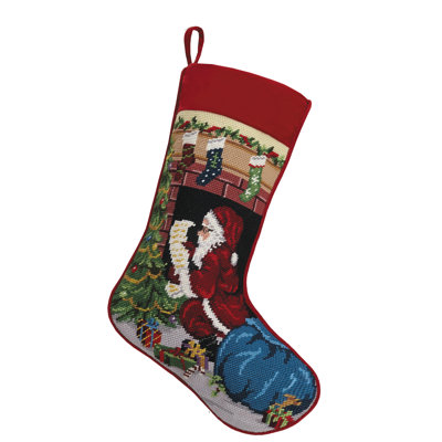 Santa Chimney Stocking