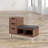 Banc de rangement en similicuir Jasmil