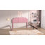 Lit simple avec tête de lit capitonnée réglable, lit plateforme, sommier à ressorts, aucun sommier requis-1819051357-1819051358