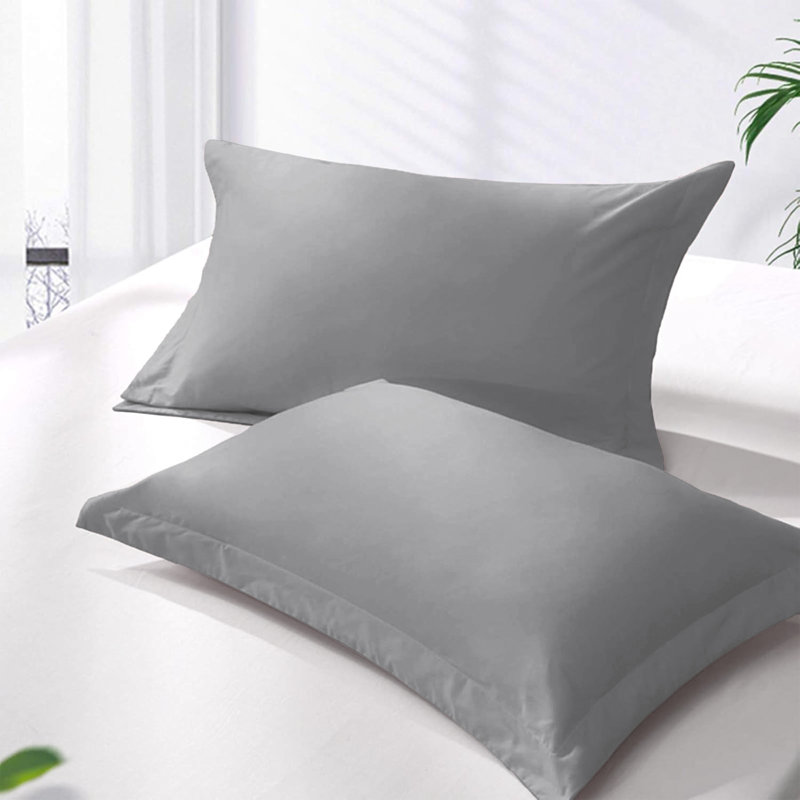 Luxury Grey Microfiber Duvet Cover Set – Hotel-Quality, Ultra-Soft, Durable, Lightweight Bedding With Matching Pillowcases