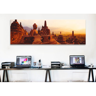 " Borobudur Buddhist Temple Java Indonesia " Color Photography