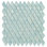 Nassak 7/8" x 1-5/8" Diamond Glass Mosaic