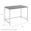 Kalyssa Metal Base Writing Desk-80844723-80844724