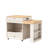 Rolling Kitchen Island With Extendable Dining Table-1484177744
