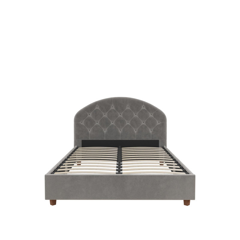 Derina Upholstered Bed, Double (4'6)