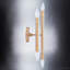 Applique murale en acier pour bougie