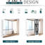 Armoire de rangement blanche pour salle de bain 24" x 22", cadre en acier avec double porte pour poudre compacte, shampoing avec miroir,