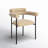 Bellport Curved Back Dining Chair-93949678