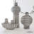 Colbert Vase-Black/White-101055609