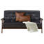 Gallois Faux Leather Sofa