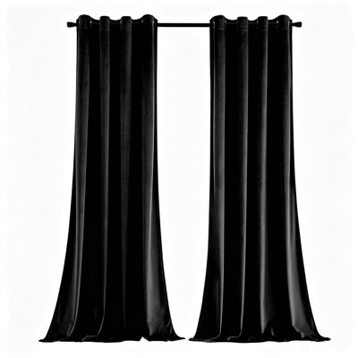 Velvet Room Darkening Curtain