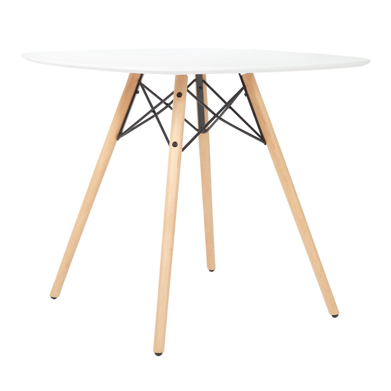 Table de salle à manger Daniesha, Blanc