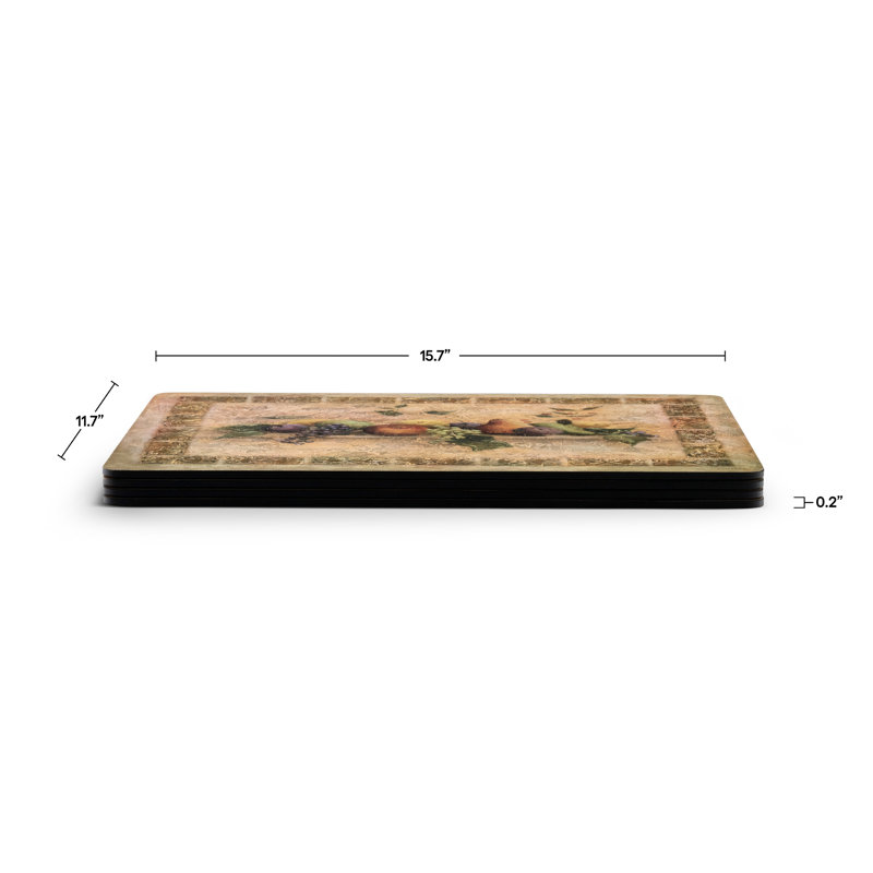 Pimpernel Tuscan Palette Placemats 15.7 X 11.7"