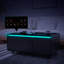Table basse moderne et intelligente avec réfrigérateur intégré, haut-parleur Bluetooth, chargement sans fil