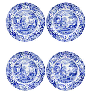 Spode Blue Italian Dinner Plate 10.5" (Set of 4)