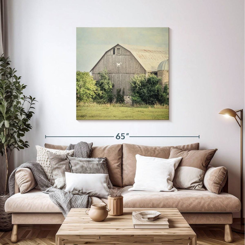 Lilie Late Summer Barn II, H 39 po x l 39 po